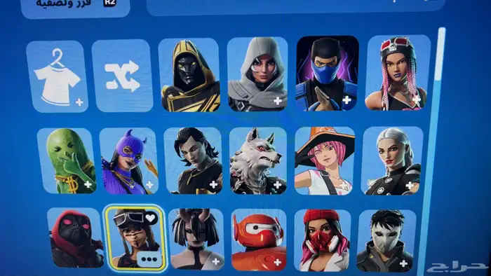حساب فورت نايت مميز  بنت الطيارة  سكلتون سايرن  رقصات حصرية 1