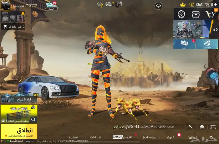 حساب ببجي 10