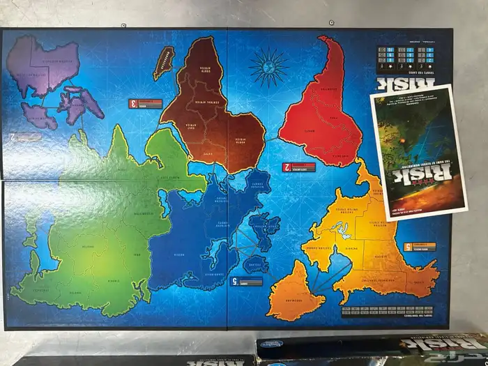 لعبة الاستراتيجيا الشهيرة   لعبة RISK (ريسك) 2