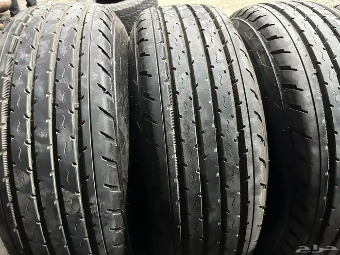 جنوط ميثود 6 مسمار مع كفرات شاهين تيلندي مقاس 17 10