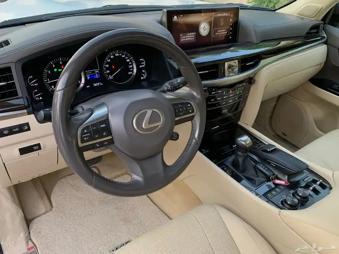 لكزس LX570 موديل 2019 بحالة الوكاله ممشى 76 الف 23