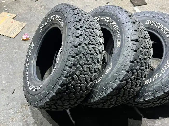 كفرات ماكسس حجري فتك مقاس 265 70 16 19