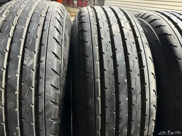 جنوط ميثود 6 مسمار مع كفرات شاهين تيلندي مقاس 17 8