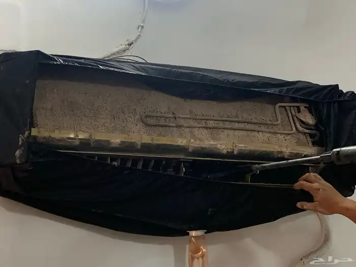 غسيل مكيفات اسبلت - دولابي - مخفي - بكج وصيانتها 11