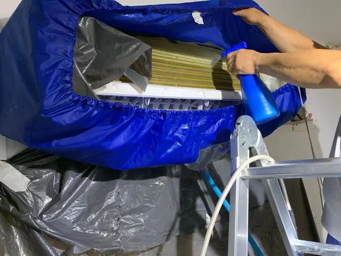 تنظيف و غسيل مكيفات (الاسبلت - الدولابي - المخفي - البكج) 3