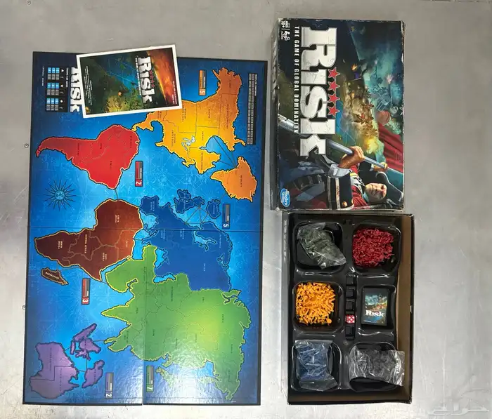 لعبة الاستراتيجيا الشهيرة   لعبة RISK (ريسك) 5
