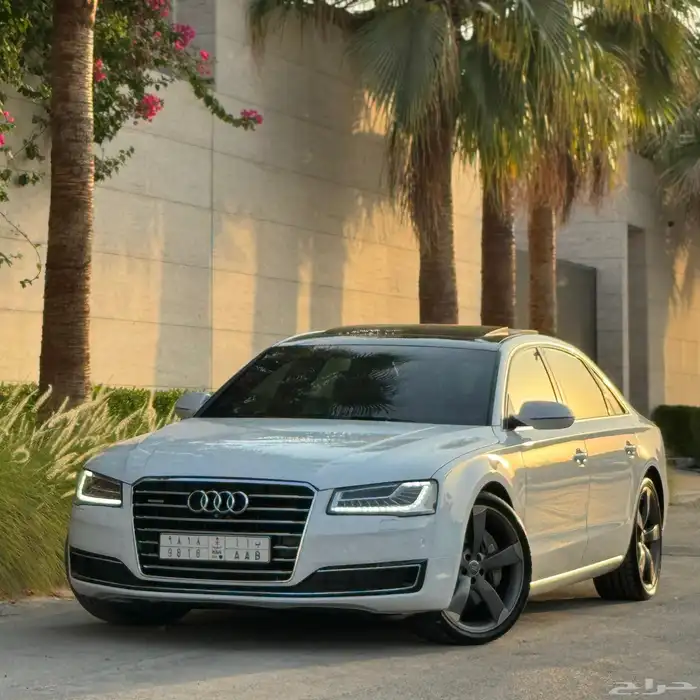 اودي V8 2015 A8 توين تيربو نظيف جدا 0