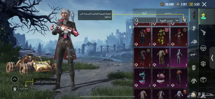 حساب ببجي للبيع 5