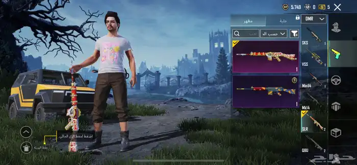 حساب ببجي للبيع 22