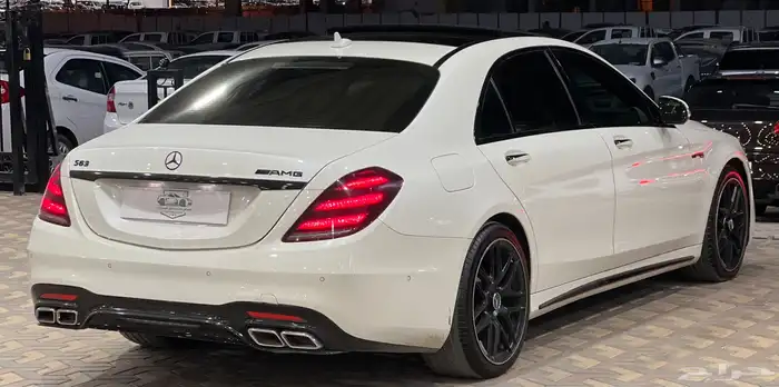 مرسيدس s400 معدل S63 بالكامل صيانات وكاله بسعر 138 4