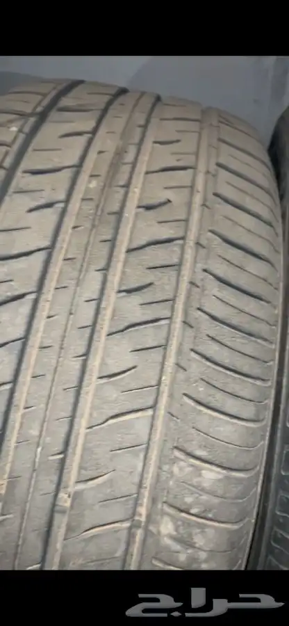 للبيع اربع كفرات دلوب حقت لكزز.اخت الجديده 1