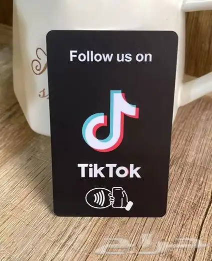 بطاقة سناب شات وتيك توك NFC للاضافات بشكل سريع 3