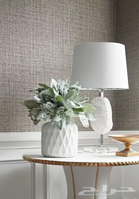 ورق جدران قماشي لنن 5