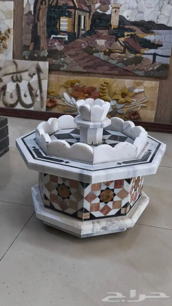 نوافير رخام طبيعي 1