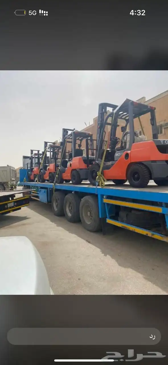 رافعة شوكيه تأجير رافعات شوكيه 3طن 4طن 5طن 7طن10طن 6