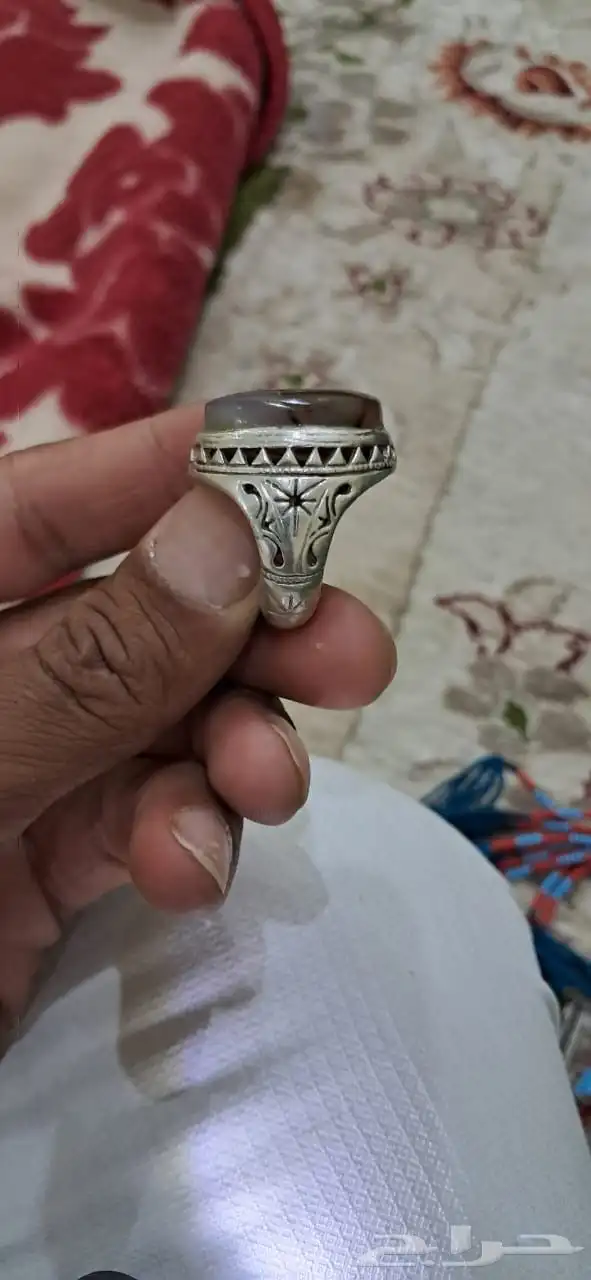 خاتم عقيق يماني 4