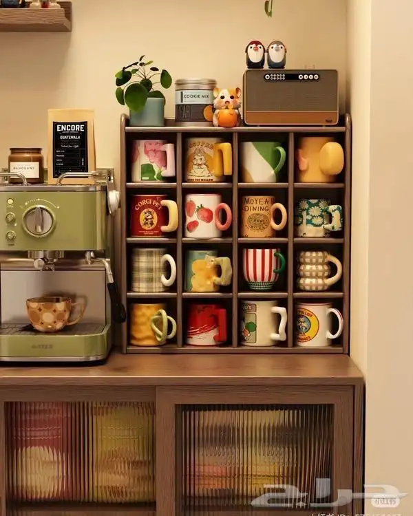 ديكور رفوف للماغات 1