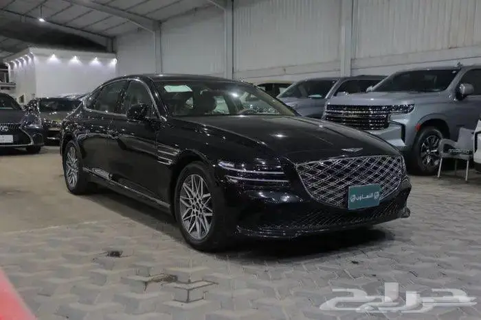 جينيسس G80 بريستيج بانوراما جلد اربعة سلندر موديل 2026 0