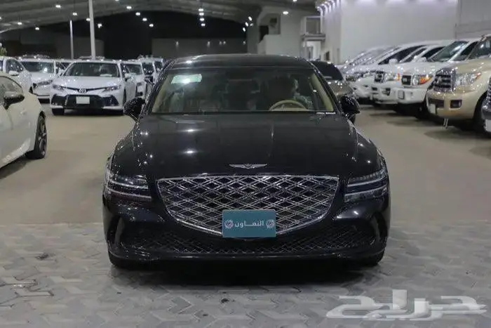 جينيسس G80 بريستيج بانوراما جلد اربعة سلندر موديل 2026 1