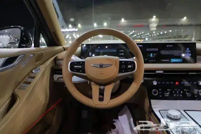 جينيسس G80 بريستيج بانوراما جلد اربعة سلندر موديل 2025 16