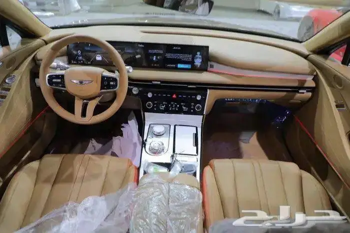 جينيسس G80 بريستيج بانوراما جلد اربعة سلندر موديل 2025 15
