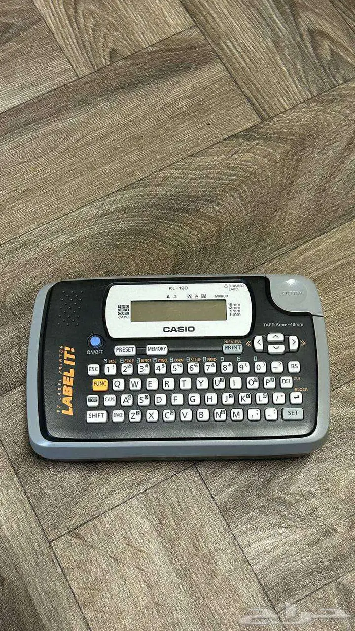 جهاز طباعة الملصقات كاسيو Casio Label machine KL-120 1