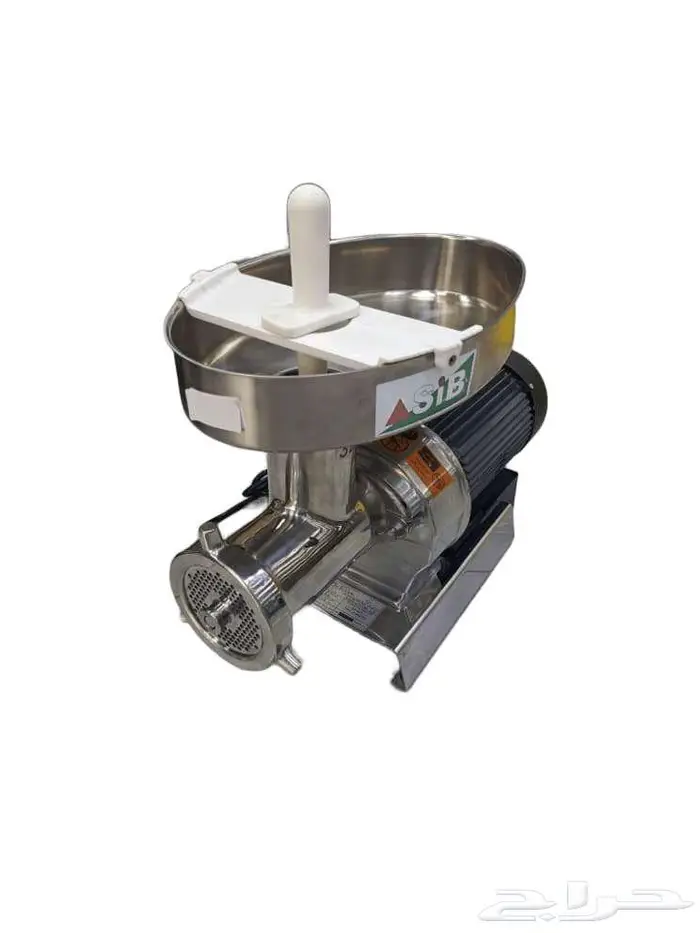 فرامة لحم استيل لون اسود من SIB 1