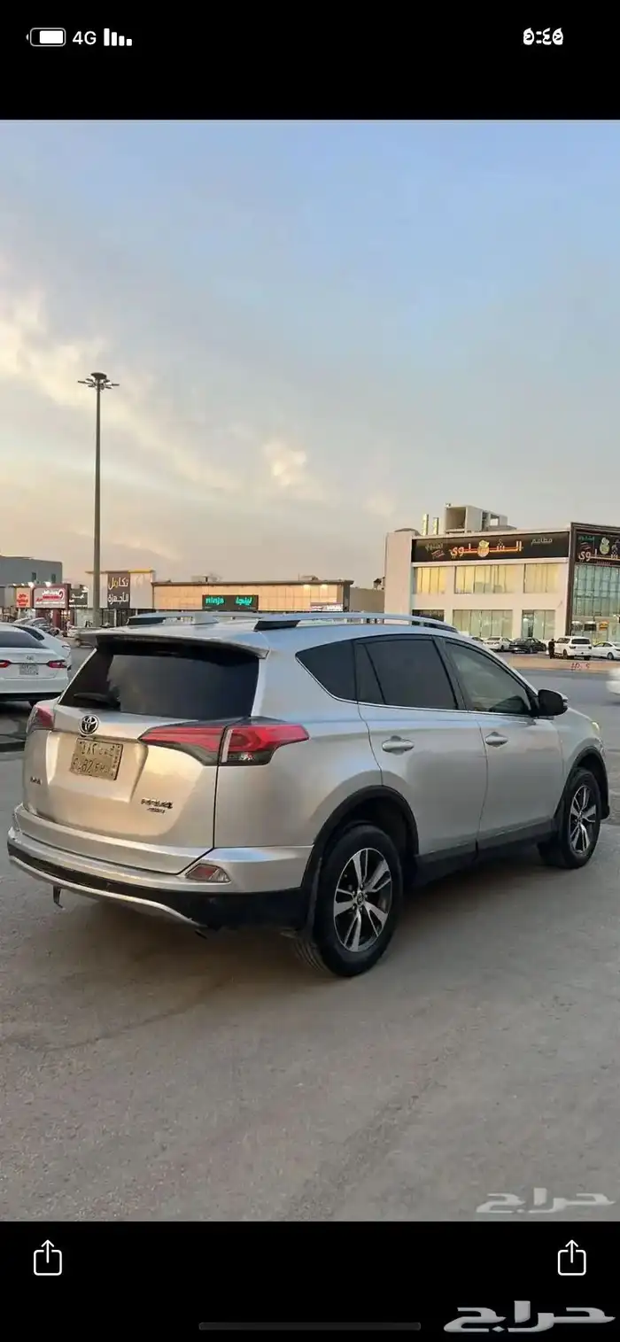 راف فور تويوتا للبيع ممشى 300 الف 1