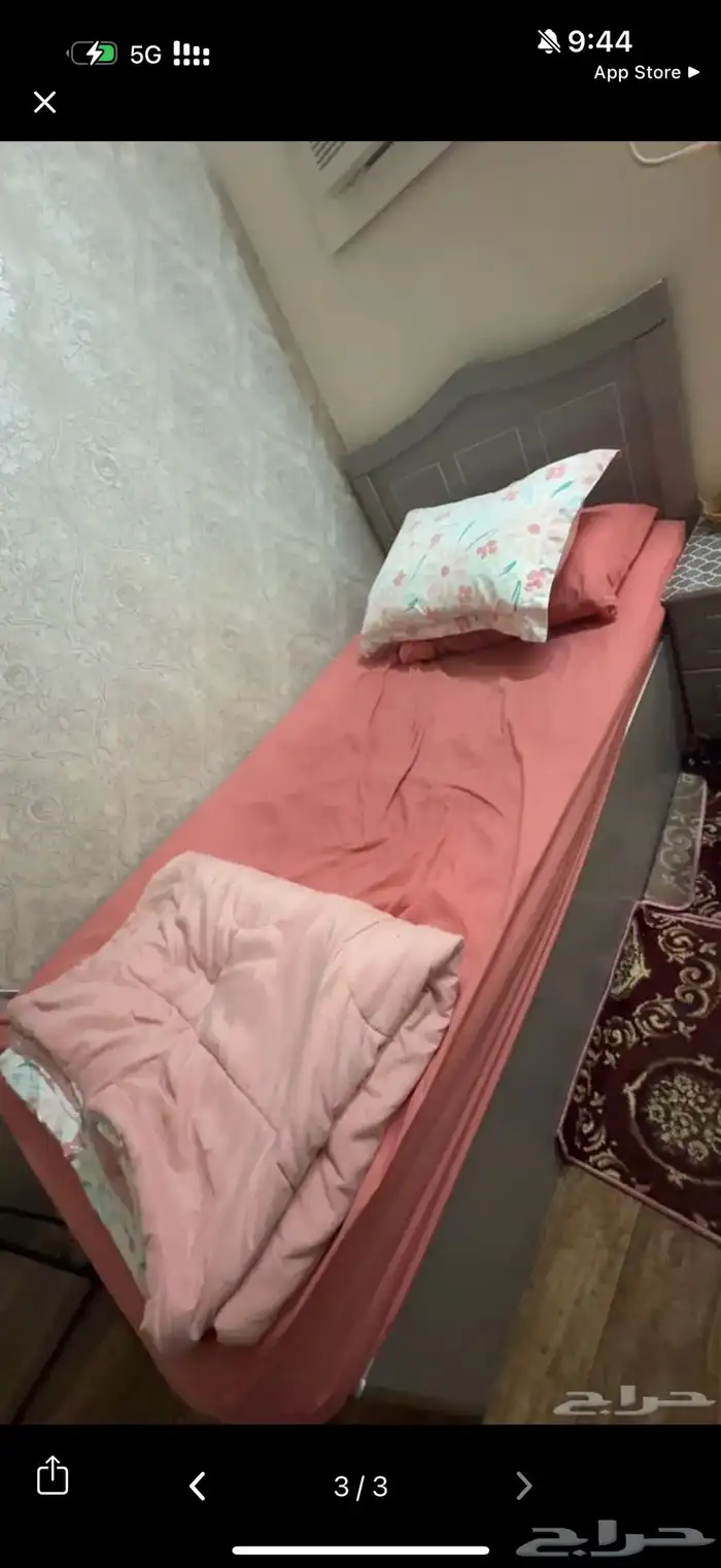 غرفة نوم كامله بدون تسريحه 0