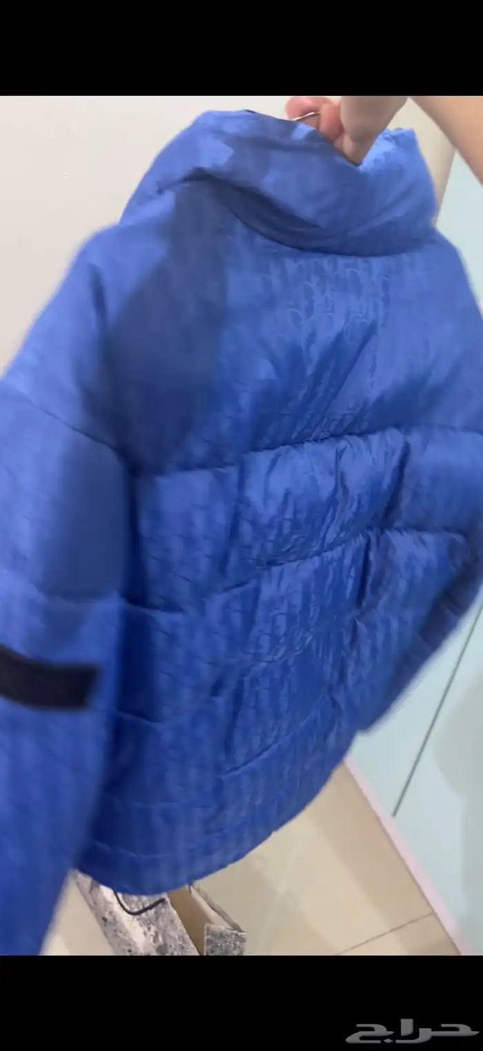 جاكيت Diorهاي كوالتي ازرق مقاسL سعرة250 1