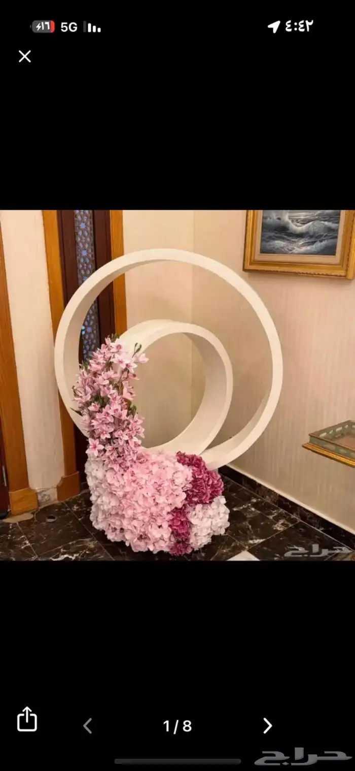 مدخل ديكور حفلات ومناسبات جديد لم يستخدم 0