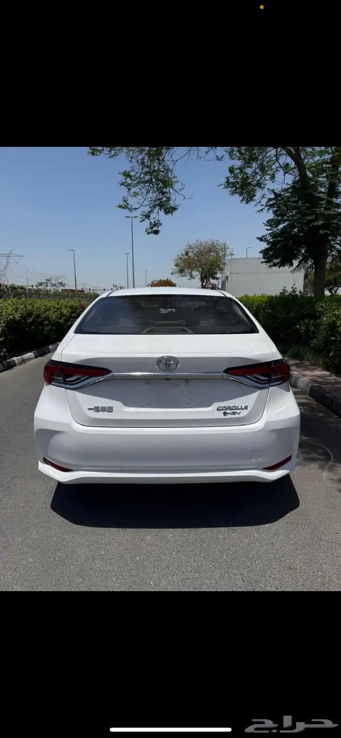 ابحث عن سيارة كورولا هايبرد موديل 2025 تجميع الصين 1800cc 0