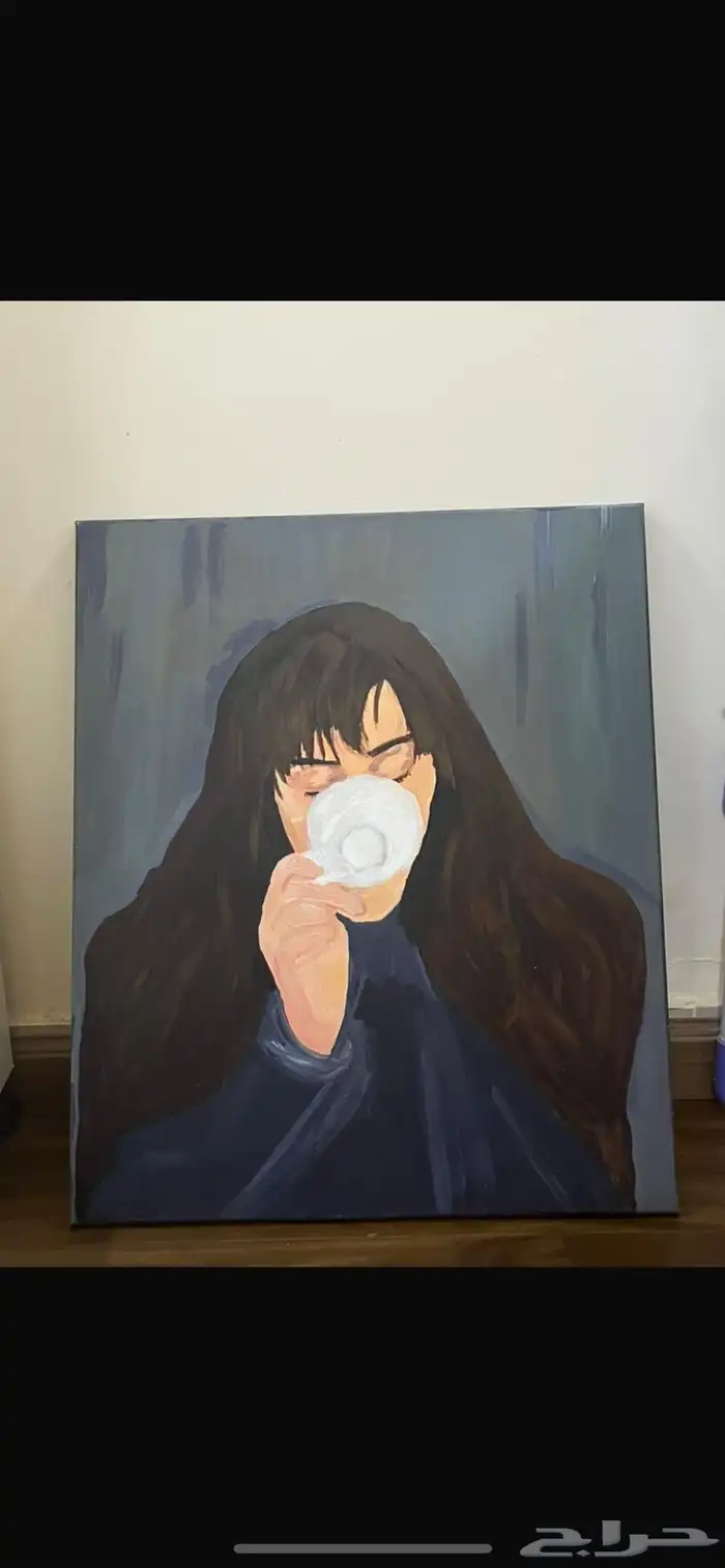 رسم يدوي الوان اكريليك 0