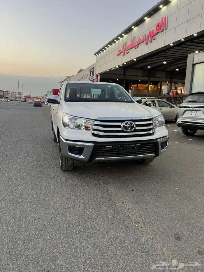 تويوتا هايلكس غماره 2400 cc ديزل بدون دبل موديل 2025 4