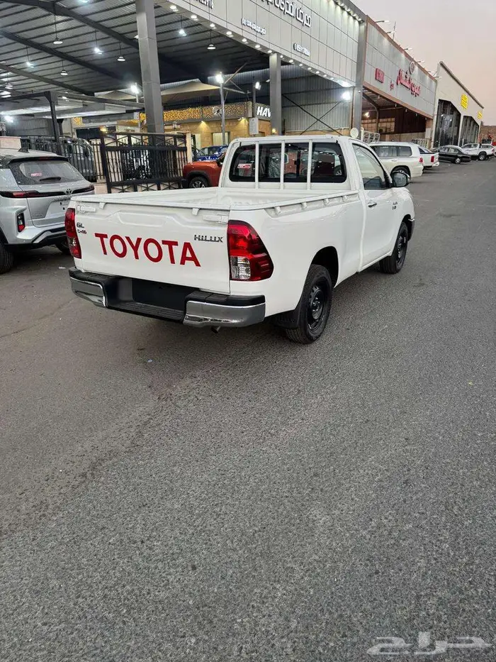 تويوتا هايلكس غماره 2400 cc ديزل بدون دبل موديل 2025 8