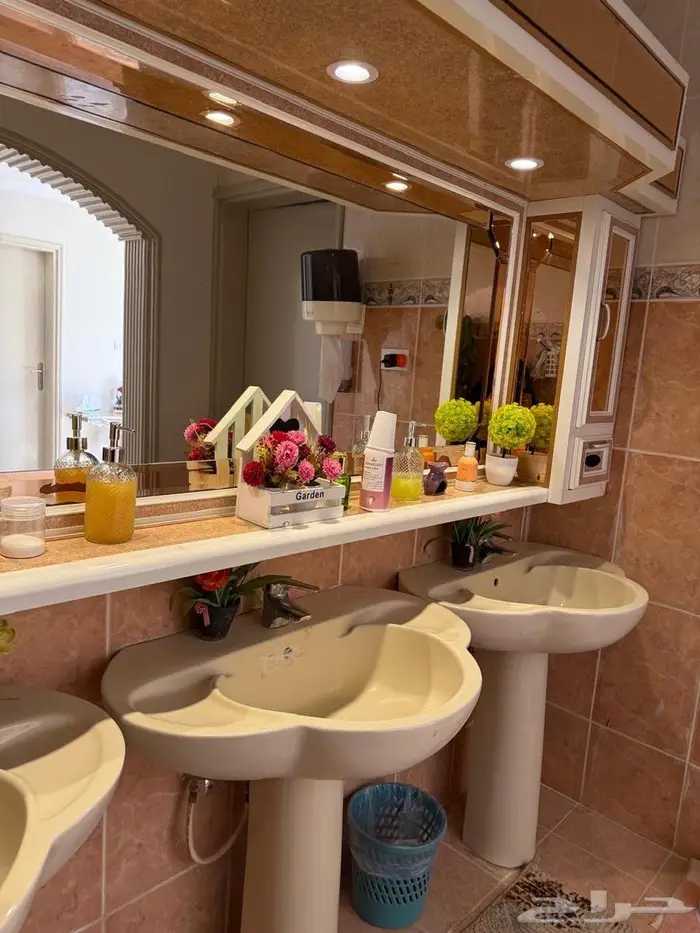 طقم 3 مغاسل ومراية ودروج 1