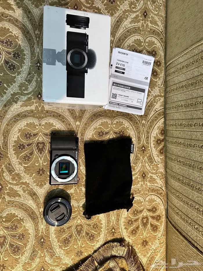 اقوى عرض لا يفوتك كاميرا سوني zv-e10 مع عدسة سيجما 16mm 3