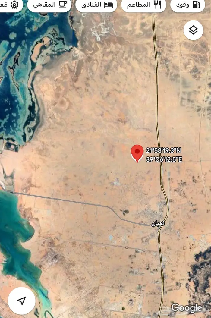 ارض للبيع بحي الفرقان بجوهرة العروس 2ف 1