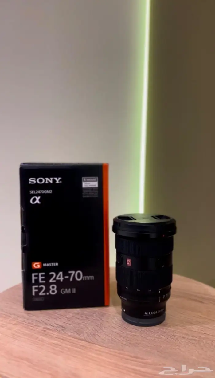 عدسة سوني ( Sony FE 24-70mm f 2.8 GM II Lens ) 0