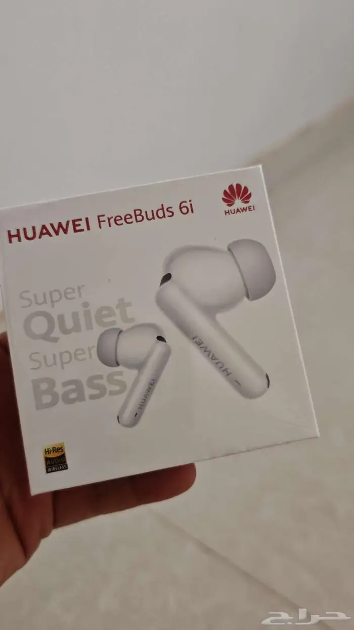 سماعة هواوي جديدة بكرتونها huawei freebuds 6i 0