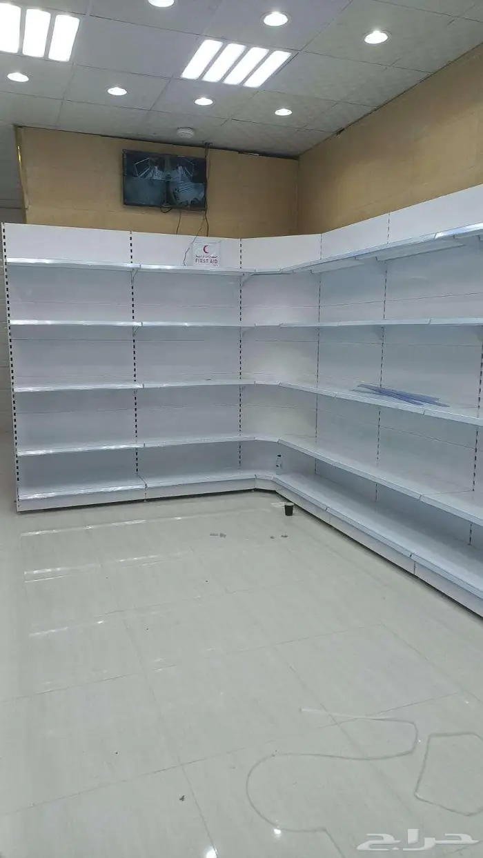 رفوف مستودعات ارفف محلات تجاريه ارفف سوبر ماركت تموينات 1