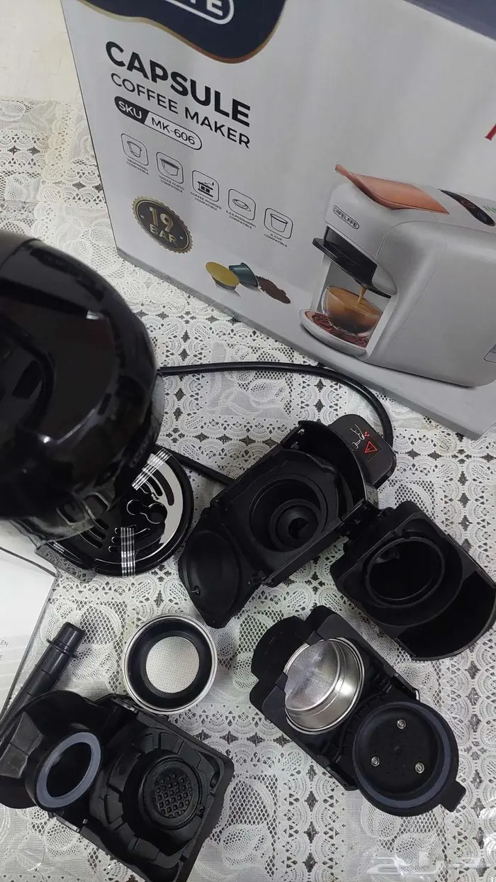 الة قهوة 5 في 1   بارد وحار 2