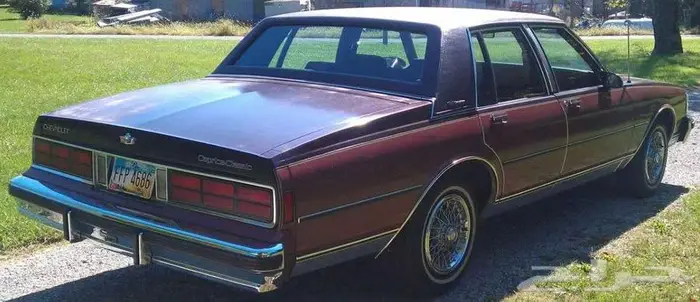 للبيع كابرس موديل 1987 Chevrolet caprice classic Brougham 5