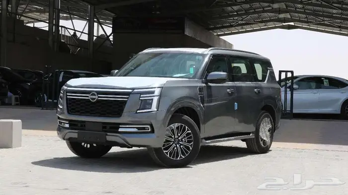نيسان باترول اس اي في 6 2025 رصاصي داخلي احمر كاش - اقساط 4