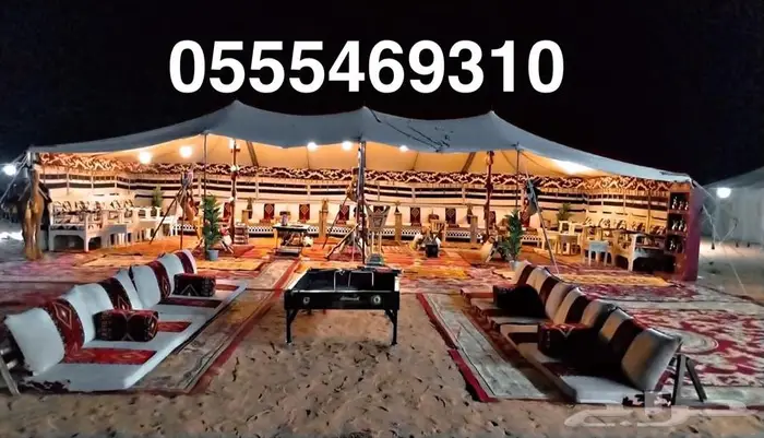 تاجير خيام بيوت شعر تاجير دفايات 5