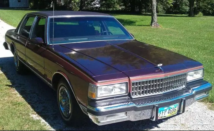 للبيع كابرس موديل 1987 Chevrolet caprice classic Brougham 4