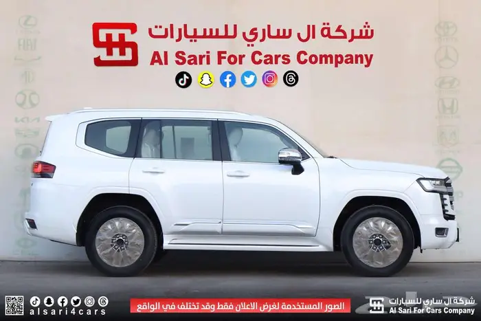 تويوتا لاند كروزر VX 2025 إقساط بنوك وشركات 5