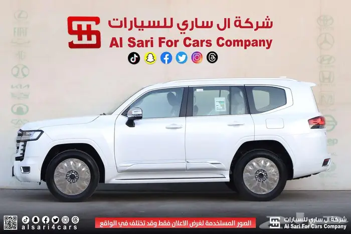 تويوتا لاند كروزر VX 2025 إقساط بنوك وشركات 6