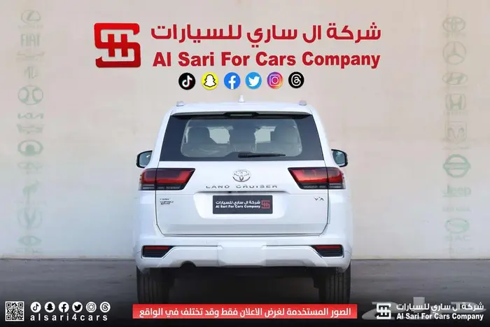 تويوتا لاند كروزر VX 2025 إقساط بنوك وشركات 7