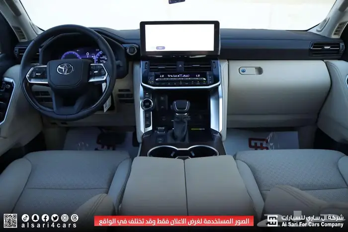 تويوتا لاند كروزر VX 2025 إقساط بنوك وشركات 16